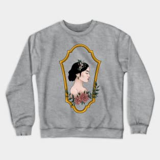 pearl lady Crewneck Sweatshirt